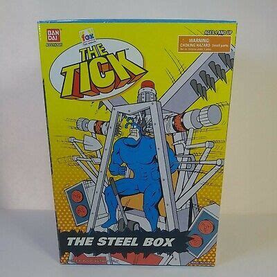 the tick the steel box|The Tick The Metal Box playset .